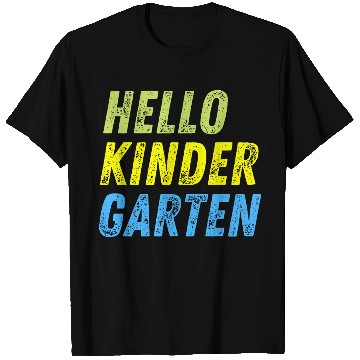 Discover Hello Kindergarten Teacher back to school T Shirts