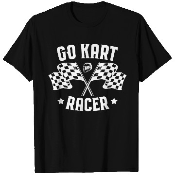 Discover Go Kart Racer Racing Kart Driver Drifting Go Kart T Shirts