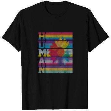 Discover Human and Sunflower Pride T Shirts