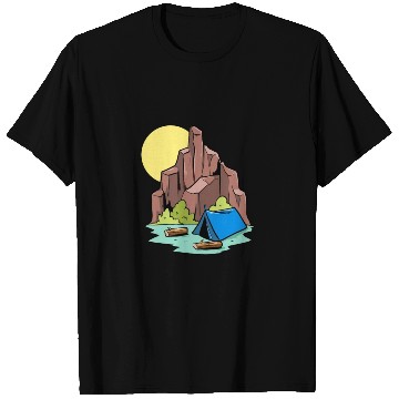 Discover Camper Campsite Camp Camping T Shirts