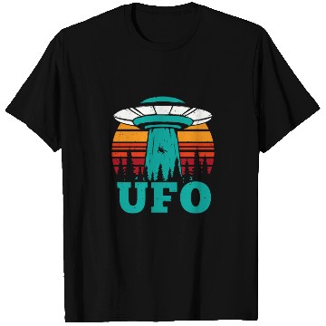 Discover Flying Object Plan UFO Funny Alien T Shirts