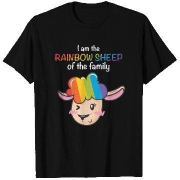 Discover I Am The Rainbow Sheep Family LGBT Sheep T Shirts