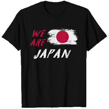 Discover We are Japan flags Design T Shirts