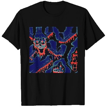 Discover dia de los muertos, Skull Labyrinth, Halloween, T Shirts