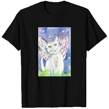 Discover Angel Cat T Shirts