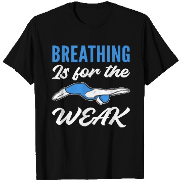 Discover For the Weak Swim Coach Gift T Shirts