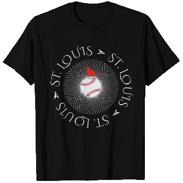 Discover Saint Louis Red Cardinal Circle Font 2019 T Shirts