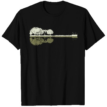 Discover Nature Guitar T Design T Shirts
