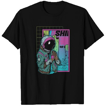 Discover Chaos Astronaut Punk Spaceman T Shirts