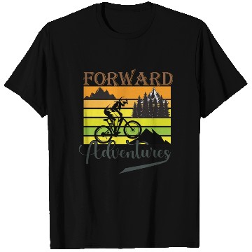 Discover Forward Adventures/ Cycling T Shirts