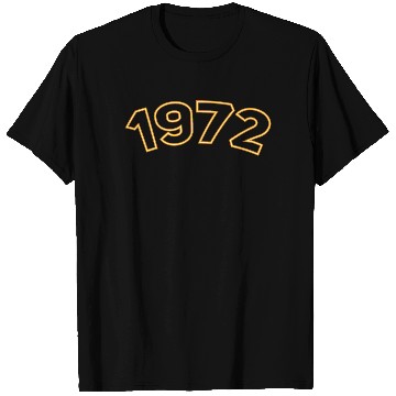 Discover 1972 Year Yellow T Shirts