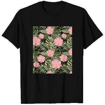 Discover Tropical Leaves T Shirts