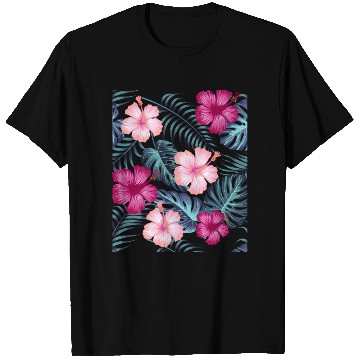 Discover Tropical Leaves T Shirts
