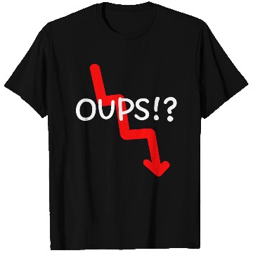 Discover Market Crash Oups!? T Shirts