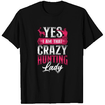 Discover Buck Deer Hunting Hunter Girl T Shirts