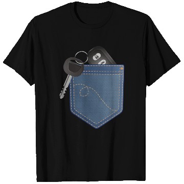 Discover Car key with remote control in your pocket T Shirts