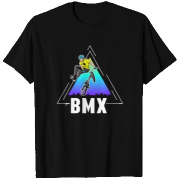 Discover Cool BMX Bike Boy Bicycle Freestyle T Shirts