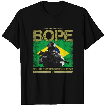 Discover BOPE Brazil Police Special Forces T Shirts