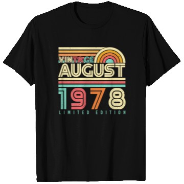 Discover August 1978 Vintage T Shirts