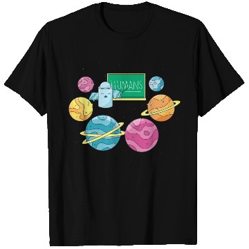 Discover Humans Planets Funny School Learning Humans Planet T Shirts