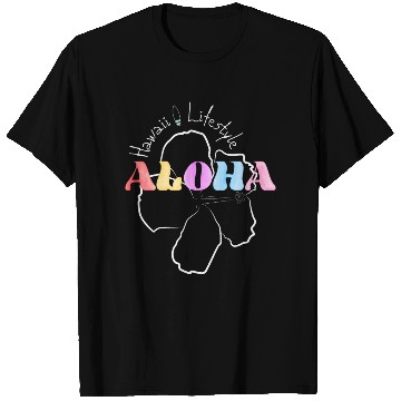 Discover Aloha Flower Surfing and Lifestyle T Shirts