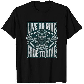 Discover Motorcyclist Hard Rock Cross Machine Two-Wheeler T Shirts