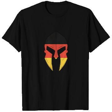Discover germany flag in Spartan warrior Helmet T Shirts
