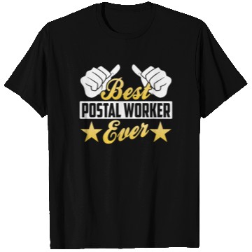 Discover Best Postal Worker Ever Courier Mailman Postman T Shirts