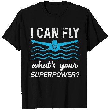 Discover Swimmer Butterfly Swim Swimming T Shirts