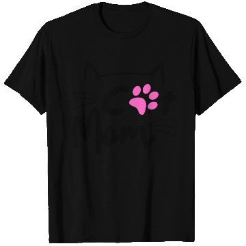 Discover Best Cat Mom Ever with Paw for Mother T Shirts