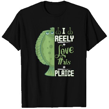 Discover Plaice Fish T Shirts