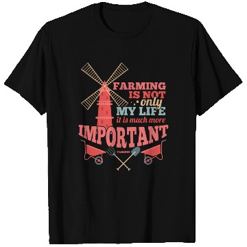 Discover Farming Is Not Only My Life It Is Much More Import T Shirts