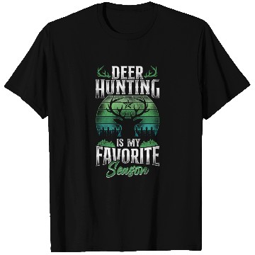 Discover Buck Deer Hunting Hunter Vintage T Shirts
