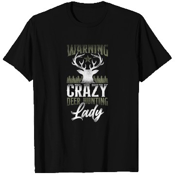 Discover Buck Deer Hunting Hunter Girl T Shirts