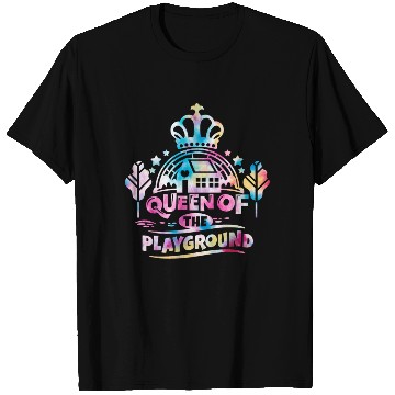 Discover Queen of The Playground Back to School T Shirts