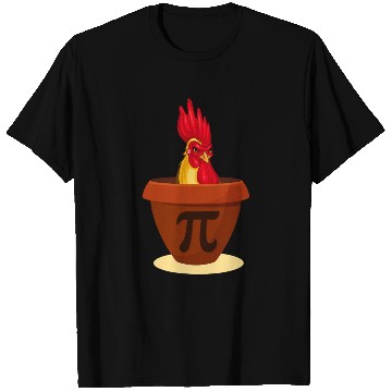 Discover Funny Chicken Pot Pie T Shirts Chicken Pi day