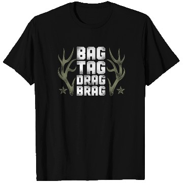 Discover Buck Deer Hunting Hunter Vintage T Shirts