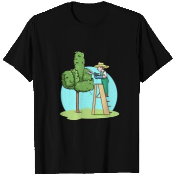 Discover Garden Gardener Cut Hedge Middle Finger Gardening T Shirts