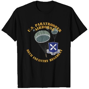 Discover Army US Paratrooper 88th Infantry Regiment X 300 T Shirts