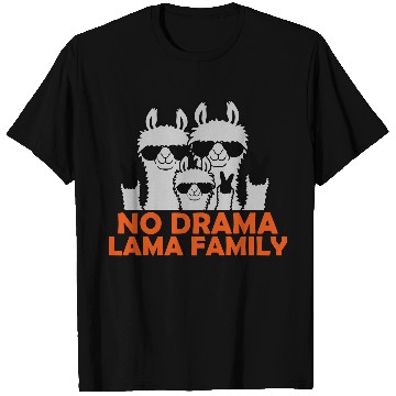 Discover No Drama Llama Family T Shirts