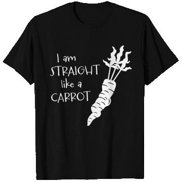 Discover straight like a carrot - white uni I T Shirts
