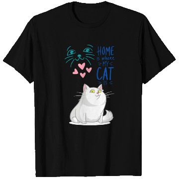 Discover Cat Home Smart Animal Funny Meme Love Family Pet T Shirts