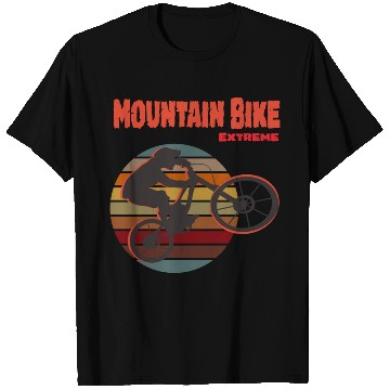 Discover Mountain Biker Art T Shirts