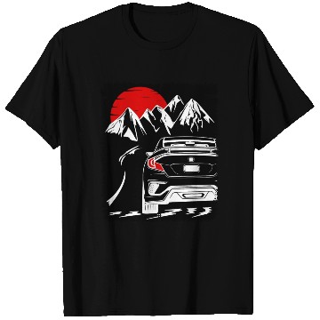 Discover Driving at Sunset T Shirts