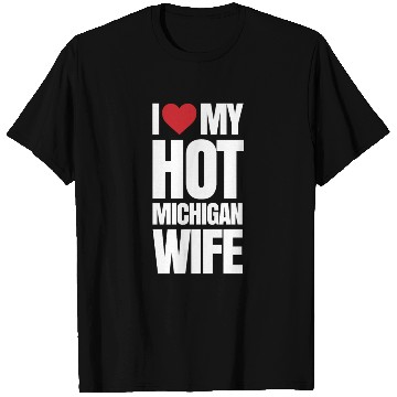 Discover Michigan Wife Gift T Shirts