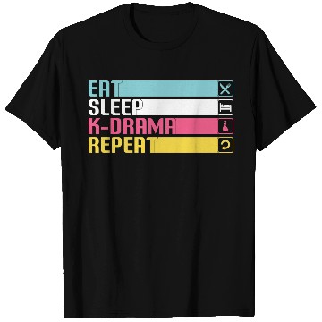 Discover eat sleep kpop, k pop music, korean pop music T Shirts