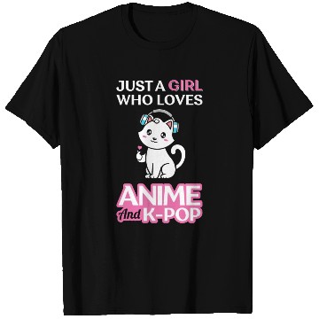 Discover Just A Girl Who Loves k=pop T Shirts