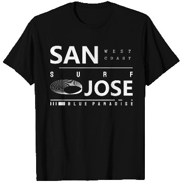 Discover San Jose Urban Street Design T Shirts
