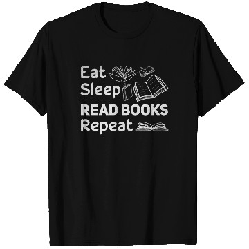 Discover Eat Sleep Read Books Repeat Bookworm Book Lover T Shirts