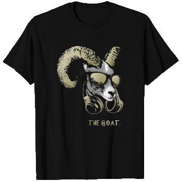 Discover The Goat Bling Cool and Funny Music Animal with T Shirts